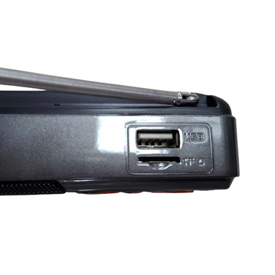 Επαναφορτιζόμενο ραδιόφωνο με Bluetooth - PR-808BT - 241335 - Red