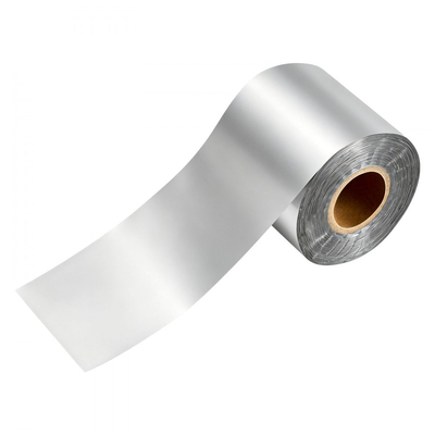 Χαρτί θερμής σφράγισης VEVOR 6 cm x 120 m, εξαιρετικά μακρύ ρολό ασημένιου θερμού φύλλου, συμβατό με τη θερμαινόμενη μηχανή διάτρησης και ανάγλυφης εκτύπωσης δέρματος VEVOR, πλούσιο χρώμα, λεπτή υφή, για χαρτί, ξύλο και πλαστικό