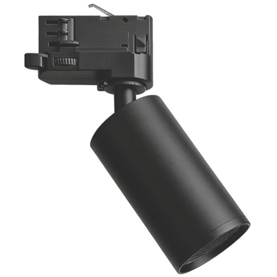 ΣΠΟΤ ΡΑΓΑΣ 4 ΓΡΑΜΜΩΝ GU10 Φ52x150mm ΜΑΥΡΟ
