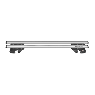 Menabo - Μπάρες Οροφής Αλουμινίου Sherman Silver 120 cm Ασημί για Subaru XV / Crosstrek 12/2022 >  5πορτο / SUV με Raised Rails - 2 τεμ. (9590/MB)