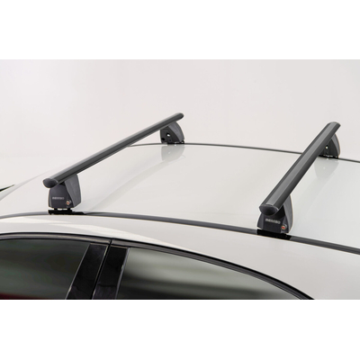 MENABO Ολοκληρωμένο Σετ Μπάρες Οροφής Αλουμινίου DELTA M 123 cm σε Μαύρο Χρώμα για Citroen Xsara Picasso 5 doors 1999>2010 (9860/MB+12500/MB)
