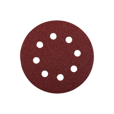 Φύλλα λείανσης για έκκεντρο τριβείο - 5pcs - 125mm - 80P - 8holes - Finder - 196249