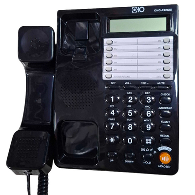 Ενσύρματο σταθερό τηλέφωνο - OHO-092 - 300757 - Black