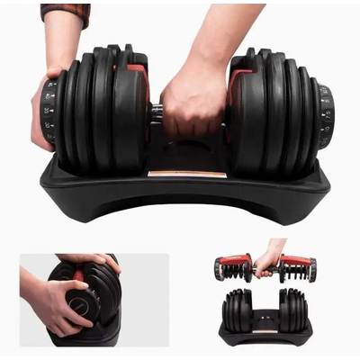 Ρυθμιζόμενος αλτήρας με βάση - 2.5-24kg - 80045 - 290212