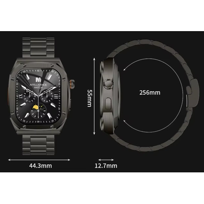 Smartwatch - Z17 Max - Stainless Steel - 814253 - Black