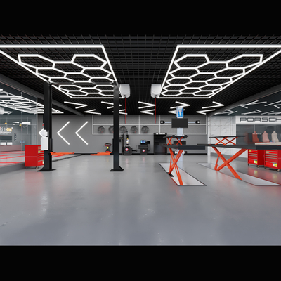 StrataBeam - Διακοσμητικό LED Φωτιστικό Πάνελ Οροφής Πολυγωνικού Σχεδιασμού με Εσωτερικά Μοτίβα - 534W 110-240V - Μ484.0 x Π243.3 x Υ2cm - Ψυχρό Λευκό 6500K