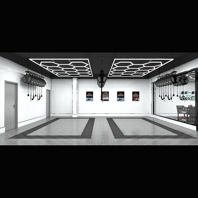 ModuShine - Διακοσμητικό LED Φωτιστικό Πάνελ Οροφής Πολυγωνικού Σχεδιασμού με Εσωτερικά Μοτίβα - 576W 110-240V - Μ478.0 x Π302.5 x Υ2cm - Ψυχρό Λευκό 6500K
