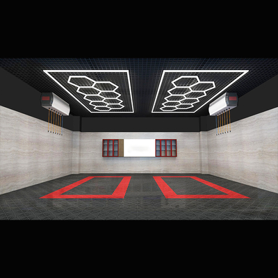 LightMatrix - Διακοσμητικό LED Φωτιστικό Πάνελ Οροφής Πολυγωνικού Σχεδιασμού με Εσωτερικά Μοτίβα - 886W 110-240V - Μ471.4 x Π236.1 x Υ8cm - Ψυχρό Λευκό 6500K