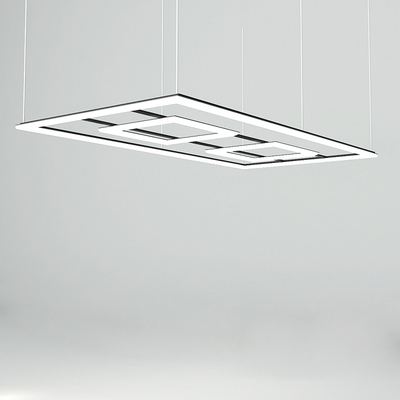 IllumaNet - Διακοσμητικό LED Φωτιστικό Πάνελ Οροφής Πολυγωνικού Σχεδιασμού με Εσωτερικά Μοτίβα - 731W 110-240V - Μ471.0 x Π235.8 x Υ8cm - Ψυχρό Λευκό 6500K