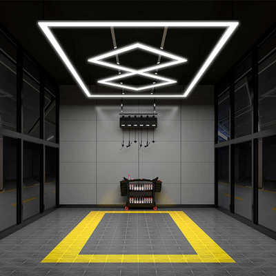 ArchRay - Διακοσμητικό LED Φωτιστικό Πάνελ Οροφής Πολυγωνικού Σχεδιασμού με Εσωτερικά Μοτίβα - 731W 110-240V - Μ471.4 x Π236.0 x Υ8cm - Ψυχρό Λευκό 6500K
