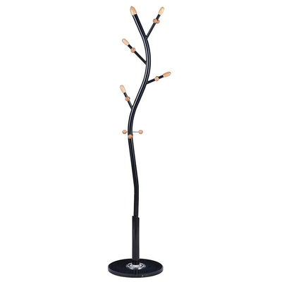 VenCore Arbor Black 5520-10001 - Καλόγερος Ρούχων Μεταλλικός Μαύρος 37x37x171cm