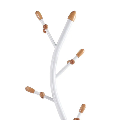 VenCore Arbor White 5520-10002 - Καλόγερος Ρούχων Μεταλλικός Λευκός 37x37x171cm