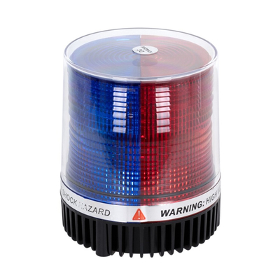 VenCore 6855-10002 - Αδιάβροχος Μαγνητικός Φάρος LED Διπλού Χρώματος Κόκκινο-Μπλε με Βύσμα Αναπτήρα Αυτοκινήτου 12-24V