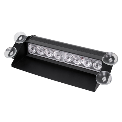 VenCore 6855-10008 - Μπάρα LED για Παρμπρίζ Αυτοκινήτου με Βεντούζες και Φωτισμό Έκτακτης Ανάγκης Διπλού Χρώματος Κόκκινο-Μπλε 12V