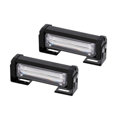 VenCore 6855-10021 - Σετ 2 Τεμ. Προειδοποιητικών LED CREE CXB COB Αδιάβροχες Μπάρες με Βάση και Διακόπτη ON/OFF Μονού Χρώματος Μπλε 12-24V