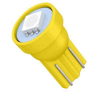 VenCore 3216-10019 - T10 W5W - Λάμπα LED για Βάση T10 W5W 1 SMD 5050 0.30W 16 Lumen 12 Volt Πορτοκαλί
