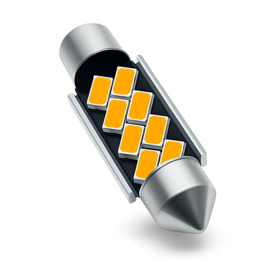 VenCore 3216-10101 - C5W Festoon 39mm - Λάμπα LED Σωληνωτή για Βάση C5W 39mm Festoon 8 SMD 5630 2W 380 Lumen 12 Volt Θερμό Λευκό 3000K