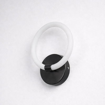 VenCore Velora Black 6093-20049 - Μοντέρνο Επιτοίχιο Φωτιστικό Απλίκα LED 12W Μαύρο Αλουμίνιο με Ρυθμιζόμενο CCT Λευκό - Ημέρας - Θερμό - Χειρισμός CCT μέσω Διακόπτη On-Off