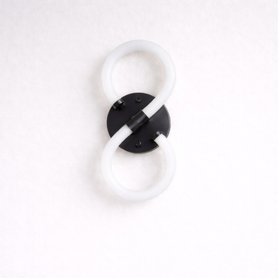 VenCore Eterna Black 6093-20053 - Μοντέρνο Επιτοίχιο Φωτιστικό Απλίκα LED 12W Μαύρο Αλουμίνιο με Ρυθμιζόμενο CCT Λευκό - Ημέρας - Θερμό - Χειρισμός CCT μέσω Διακόπτη On-Off