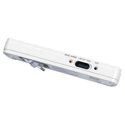 VenCore 6094-10003 - Emergency Light with Batteries - Φωτιστικό Ασφαλείας - Σήμανσης EXIT 230 Volt 3 Watt με Μπαταρία 1200 mAh - 3 Διαφορετικά Αυτοκόλλητα Σήμανσης - Ψυχρό Λευκό 6500K
