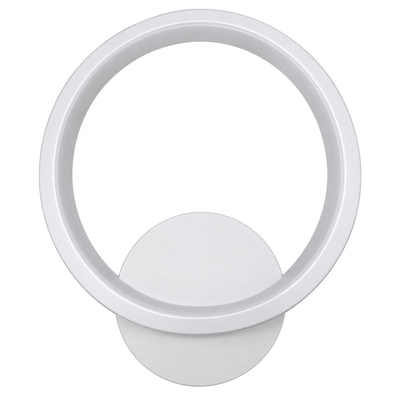 VenCore Lunora White 6093-20006 - Μοντέρνο Επιτοίχιο Φωτιστικό Απλίκα LED 12W Λευκό Αλουμίνιο με Ρυθμιζόμενο CCT Λευκό - Ημέρας - Θερμό - Χειρισμός CCT μέσω Διακόπτη On-Off - Μ23.5 x Π20 x Υ5.5cm