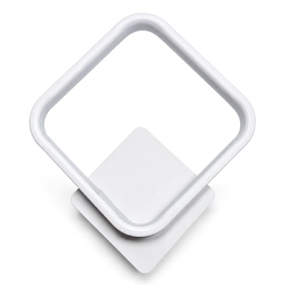 VenCore Elara White 6093-20010 - Μοντέρνο Επιτοίχιο Φωτιστικό Απλίκα LED 12W Λευκό Αλουμίνιο με Ρυθμιζόμενο CCT Λευκό - Ημέρας - Θερμό - Χειρισμός CCT μέσω Διακόπτη On-Off - Μ29 x Π25 x Υ5.5cm