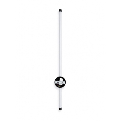 VenCore Serenor Black 6093-20126 - Μοντέρνο Επιτοίχιο Φωτιστικό Απλίκα LED 60CM 12W Μαύρο Αλουμίνιο με Ρυθμιζόμενο CCT Λευκό - Ημέρας - Θερμό - Χειρισμός CCT μέσω Διακόπτη On-Off