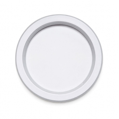 VenCore Noctis White 6093-20014 - Μοντέρνο Επιτοίχιο Φωτιστικό Απλίκα LED 12W Λευκό Αλουμίνιο με Ρυθμιζόμενο CCT Λευκό - Ημέρας - Θερμό - Χειρισμός CCT μέσω Διακόπτη On-Off - Φ21 x Υ5cm
