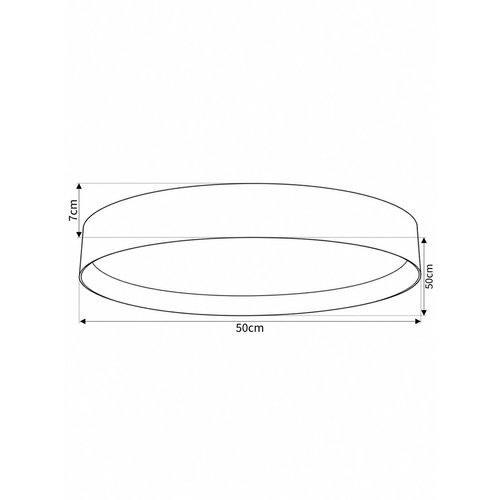 kelvo® RONDO KLV-101-0587-V2 Φωτιστικό Οροφής LED 36W 3600lm 120° AC 220-240V IP20 Ρυθμιζόμενο Λευκό CCT με Διακόπτη στο Driver 2700K/4500K/6000K Triac Dimmable - Lumileds SMD Chip & ENEC/TÜV Driver - Μαύρο Ματ & Εφέ Ξύλου - Μ50 x Π50 x Υ7cm - 5 Χρόνια Εγγύηση