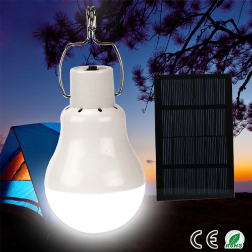 Αυτόνομο Ηλιακό Φωτοβολταϊκό Φορητό Σύστημα Φωτισμού με 1 Λάμπα LED Ψυχρό Λευκό 6000k GloboStar 07023