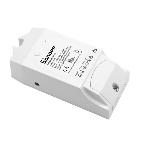 GloboStar® 80009 SONOFF TH16-R2 - Wi-Fi Smart Switch Temperature & Humidity Monitoring 15A