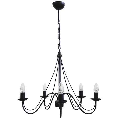 Φωτιστικό πολύφωτο S-11 5/L BLACK