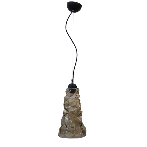 Κρεμαστό φωτιστικό GL-5030/18 1L FUME  ICE