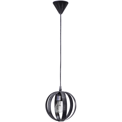Κρεμαστό φωτιστικό μεταλλικό LAMA/18  1/L PENDEL SILVER