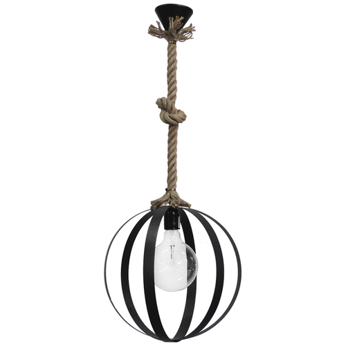Φωτιστικό μεταλλικό LAMA-35 1/L ROPE UT-BL
