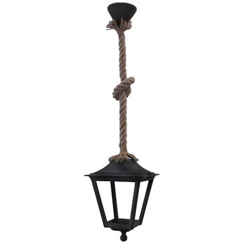Φωτιστικό Κρεμαστό LP-352K ROPE UT-BLACK