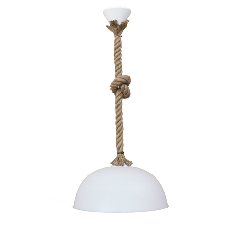 Κρεμαστό φωτιστικό SFERA/30 1L ROPE UT-WHITE