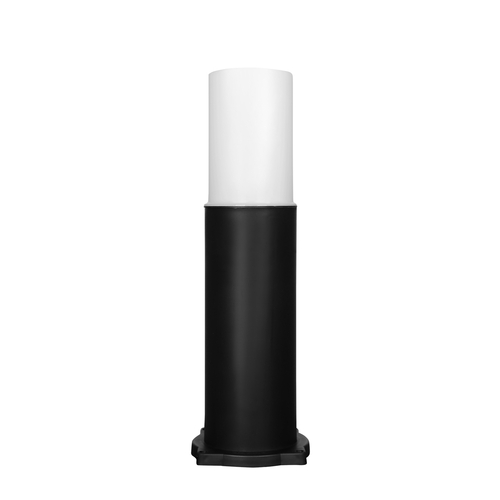 Εδάφους μοντέρνο κυλινδρικό πλαστικό  D-271 BLACK H35cm