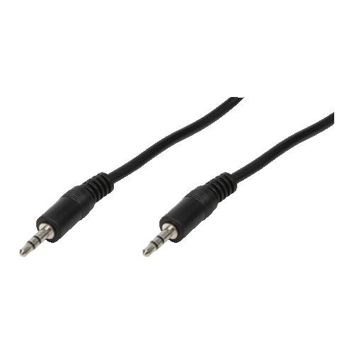 Cable Audio 2x3.5mm M/M 2m Logilink CA1050