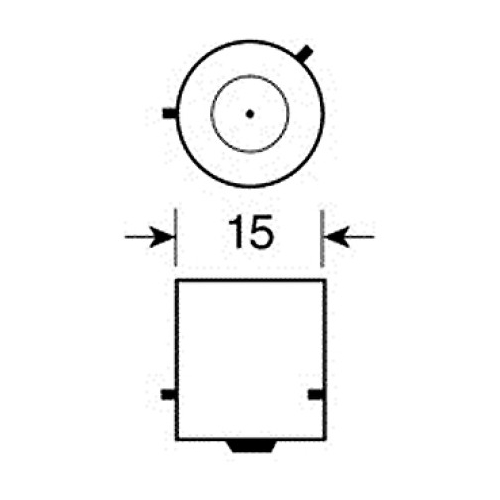 ΛΑΜΠΑΚΙΑ 12V/PY21W ΚΑΘΡΕΦΤΗΣ