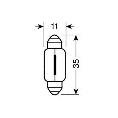 ΣΕΤ ΛΑΜΠΑΚΙΑ ΛΑΜΠΕΣ ΣΕΤ 10ΤΕΜ C10W SV8,5