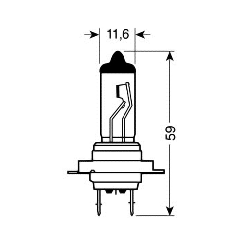 H7 BLUE-XENON 12V/55W 4.500Κ