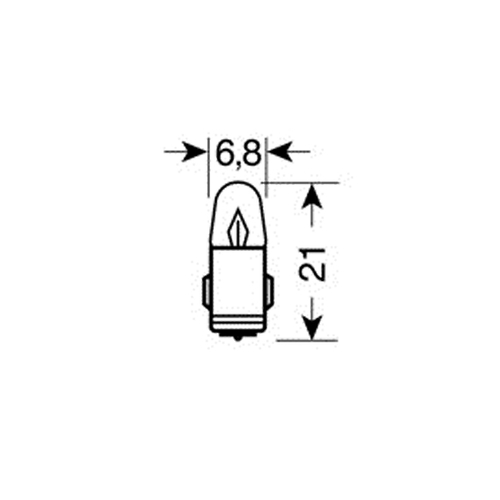 ΛΑΜΠΑΚΙΑ ΜΙΝΙΟΝ (J) 12V/2W BA7s ΠΡΑΣΙΝΑ