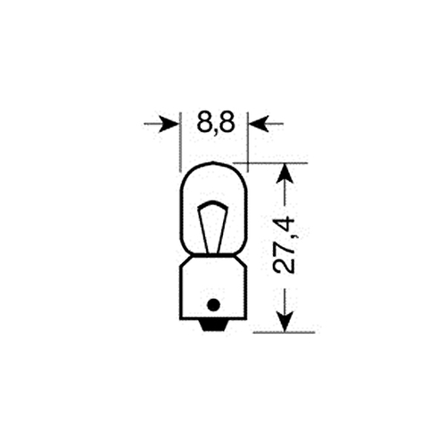 ΛΑΜΠΑΚΙΑ ΜΙΝΙΟΝ 12V T4W BA9s ΜΠΛΕ