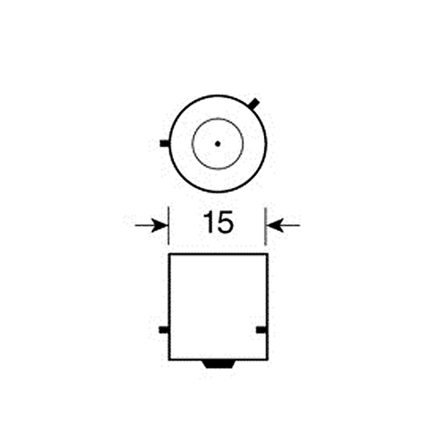 ΛΑΜΠΑ 11LED ΠΟΡΤΟΚΑΛΙ 12V PY21W