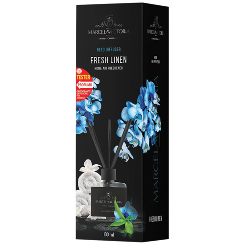 ΑΡΩΜΑΤΙΚΟ ΧΩΡΟΥ 100ml ΜΕ STICKS - FRESH LINEN