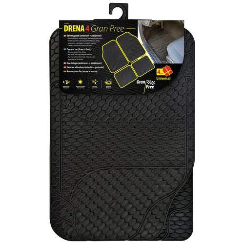 ΠΑΤΑΚΙΑ ΛΑΣΤΙΧΟ DRENA-4 GRAN PREE (PVC) 46x68cm+45x34cm 4ΤΕΜ