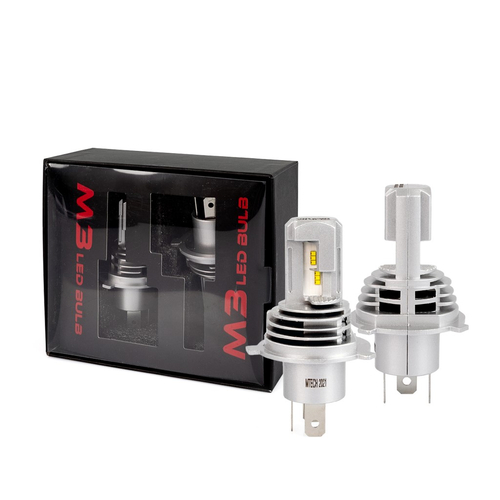 H4 12>24V 6.500K 5.000lm 50W CSP1860 M3 LED LSAS SERIES KIT ΜΕ ΑΝΕΜΙΣΤΗΡΑΚΙ KIT M-TECH - 2 ΤΕΜ.