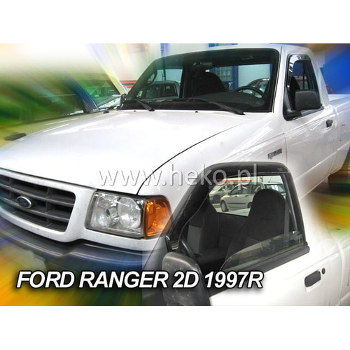 FORD RANGER PICK UP 2D  1987-1997 ΖΕΥΓΑΡΙ ΑΝΕΜΟΘΡΑΥΣΤΕΣ ΑΠΟ ΕΥΚΑΜΠΤΟ ΦΙΜΕ ΠΛΑΣΤΙΚΟ HEKO - 2 ΤΕΜ.