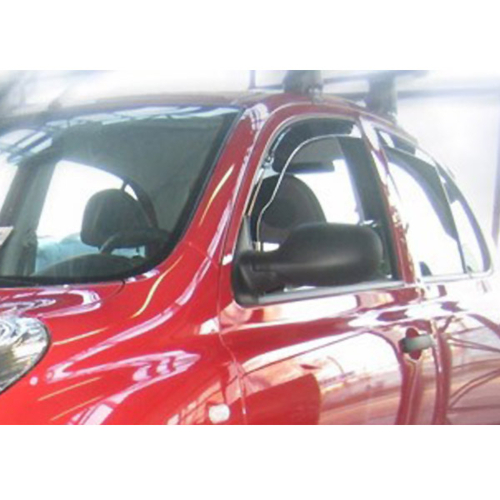 NISSAN MICRA Κ12 5D 2002-2010 ΖΕΥΓΑΡΙ ΑΝΕΜΟΘΡΑΥΣΤΕΣ ΑΠΟ ΕΥΚΑΜΠΤΟ ΦΙΜΕ ΠΛΑΣΤΙΚΟ HEKO - 2 ΤΕΜ.